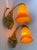 Art Nouveau Set of Three 1910s Colorful Art Nouveau French Wall Sconces, Art Glass by Rethondes For Sale - Image 3 of 7