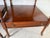 Hekman Regency Style Olive Wood & Mahogany End Tables With Drawer and Casters – A Pair For Sale In Miami - Image 6 of 12
