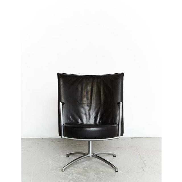 Postmodern EJ70 Armchair by J. Foersom & P. ​​hiort-Lorenzen For Sale - Image 3 of 12