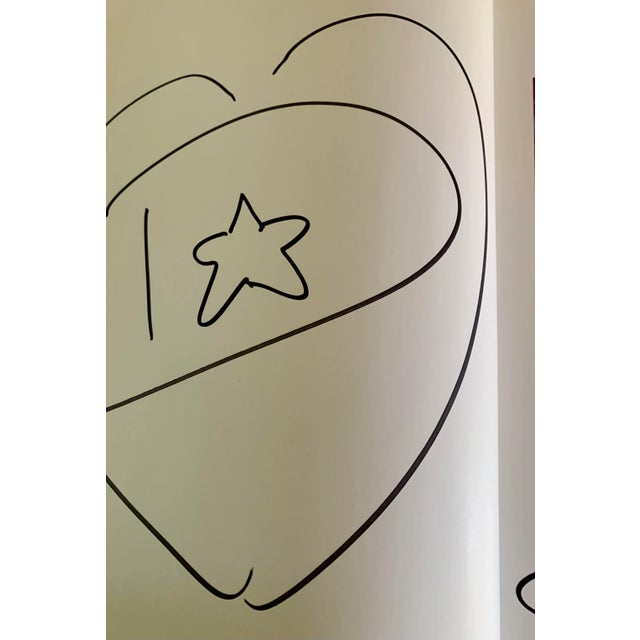 Paper Peter Max Book Original Drawing Doodle Art and the Art of Peter Max Book. - Signed For Sale - Image 7 of 11
