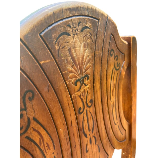 Early 20th Century Carved Wooden Dining Chairs - Set of 6 For Sale - Image 11 of 12