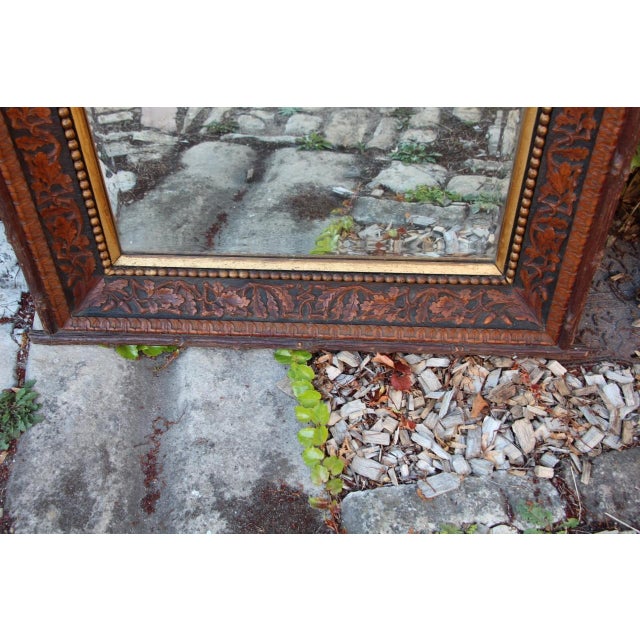 19th Century Black Forest Mirror attributed to the Levera Brothers in Turin For Sale - Image 4 of 8