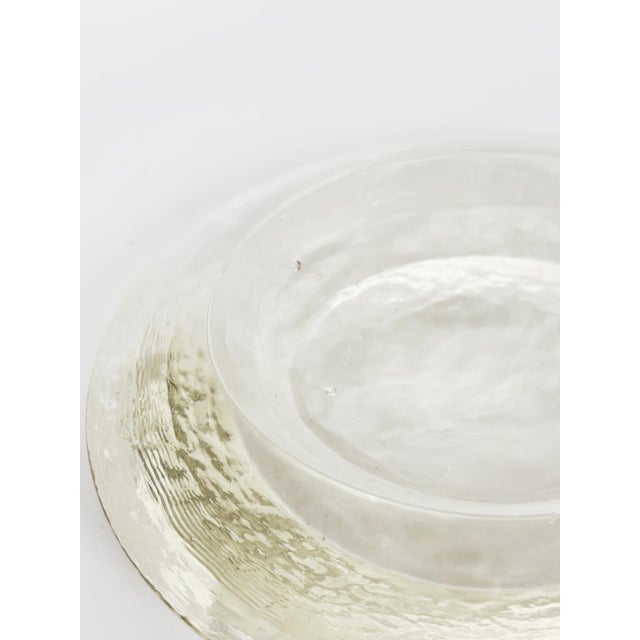 Vintage Round Glass Ashtray, France, 1970s For Sale - Image 6 of 10