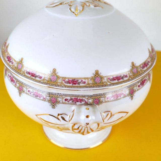 Porcelain Soup Tureen from Ginori For Sale - Image 4 of 10