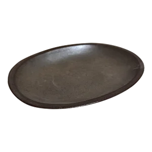 Gordon Jane Martz Marshall Studios Art Pottery Green Oval Tray