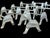 Large Art Deco Silver-Plated Arceaux Knife Rests by Victor Saglier Ee Frères, France, 1930s, Set of 12 For Sale - Image 6 of 7