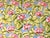 A striking and increasingly difficult-to-find four-yard length of discontinued Bloomcraft screen print fabric featuring...