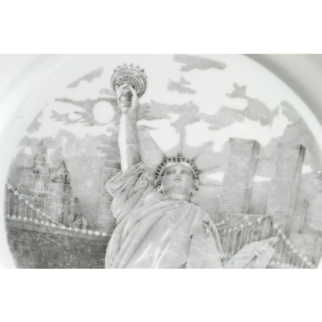 1986 Corelle Statue of Liberty Collectors Plate Corning Glass Works America For Sale - Image 12 of 13