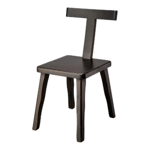 Jamie Young Parlor "T Back" Chair in Black