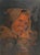 Rich in warmth, character, and old-world charm, this captivating 19th-century oil painting on wood board depicts a...