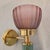 1990s Burgundy and Green Murano Glass Sconces - a Pair For Sale In Dallas - Image 6 of 11