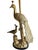 Marbo Brass Peacock Table Lamp, 1950’s. Stunning lamp is excellent vintage condition. Shade is included. Measures 42.5”...