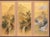 Japanese "Four Seasons", 1960s Showa Era Japanese Painted Silk Byobu Screen For Sale - Image 3 of 18