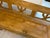 Farmhouse Corner Bench with Storage Function in Natural Wood For Sale - Image 13 of 15
