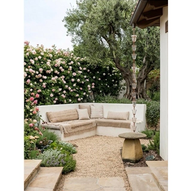Monumental Vintage Cast Stone Garden Mushroom For Sale In West Palm - Image 6 of 12