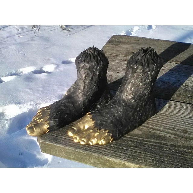 Life Size “Pair of Feet” Sculpture by Artist Mary K. Seyfarth, Signed, 8.5” Long For Sale - Image 12 of 12