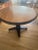 1990s Vintage Two Tone Cherry Dining Table For Sale In Boston - Image 6 of 11