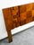 Brown Mid Century Modern Headboard Bed Frame Queen Size Lane Mosaic Pueblo Brutalist Nm For Sale - Image 8 of 11