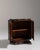 1930-1939 France Rich Walnut Brown Art Deco Marble-Top Bar Cabinet For Sale - Image 11 of 11