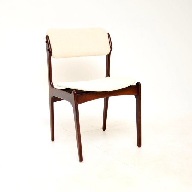 Erik Buch Vintage Danish Dining Chairs by Erik Buch for O.D. Møbler, 1960, Set of 8 For Sale - Image 4 of 12