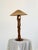 Sculptural Hand-Carved Table Lamp in Teak Wood, 1970s For Sale - Image 11 of 13