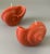 Vintage Tiger Nautilus Shell Shape Candle Point à La Ligne Uncented - a Pair For Sale In Miami - Image 6 of 8
