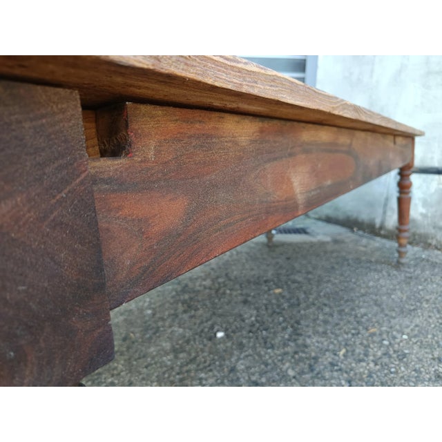 Farmhouse Table in Fir For Sale - Image 17 of 18