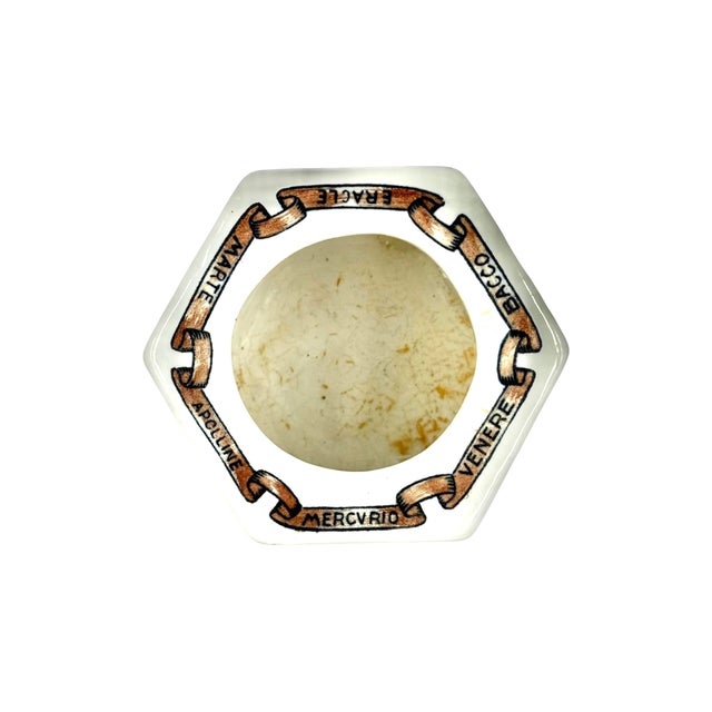 Gio Ponti, "Per Scriver Classico" Ashtray, San Cristoforo Richard Ginori, Italy 1923 For Sale - Image 6 of 11