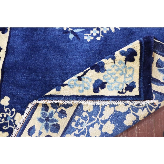 Antique Art Deco Chinese Peking Rug For Sale - Image 4 of 9