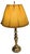 Metal Pair of Vintage Solid Brass Candlestick Table Lamps With Knife-Pleated Shades For Sale - Image 7 of 13