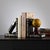 Vintage Nautical Themed Resin Bookends With Globe & Antique Books For Sale - Image 11 of 12