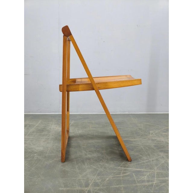 Trieste Folding Chair by Aldo Jacober for Alberto Bazzani, 1960s For Sale - Image 6 of 13