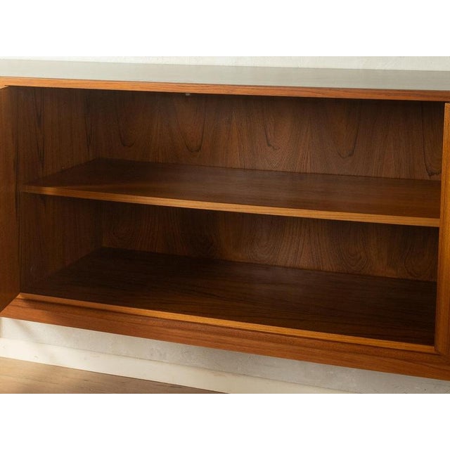 Brown Vintage Danish Sideboard in Wood, 1960s For Sale - Image 8 of 11