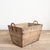 A grape harvest collection crate from a French vineyard in the Champagne region of France. The crates are solid wood with...