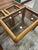 1960s Danish Modern Trioh Møbler Style Solid Oak Side Tables (3) With Rounded Edges & Glass Top For Sale - Image 5 of 5