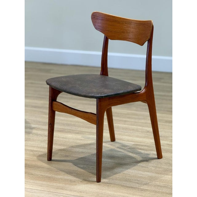 Vintage Danish Teak Dining Chairs by Schiønning & Elgaard for Randers Møbelfabrik, 1960s, Set of 6 For Sale - Image 11 of 15