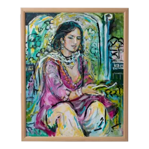 Suzanne McCollough Plowden Portrait Painting