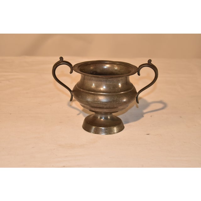 19th Century English Pewter Urn For Sale - Image 4 of 7
