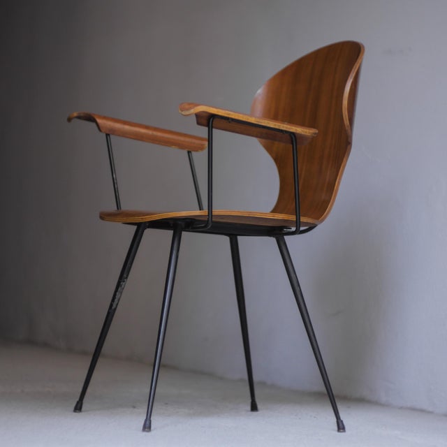 Vintage Armchair by Carlo Ratti, 1950s For Sale - Image 17 of 17