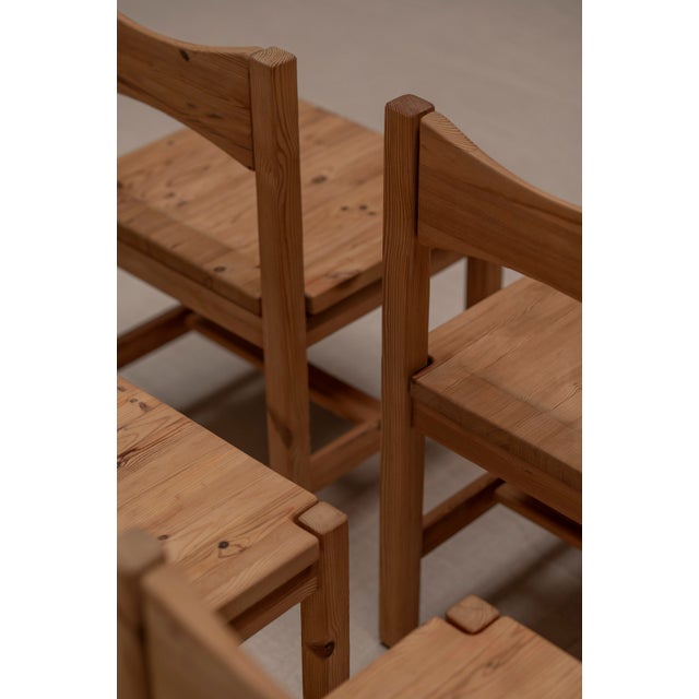 1960s Minimalist Dining Chairs from Ilmari Tapiovaara, 1960s, Set of 6 For Sale - Image 5 of 14