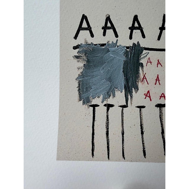 Paper Jean Michel Basquiat, Untitled (Vehicles), 1981, Print For Sale - Image 7 of 11