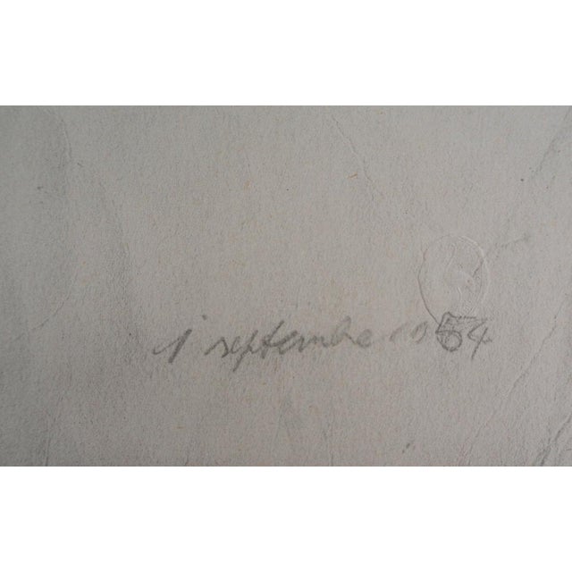 Alberto Giacometti, Portrait de Jean Gênet, Lithograph For Sale - Image 4 of 5