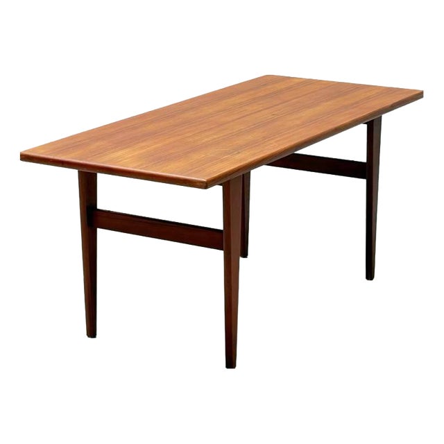 Mid-Century Teak Coffee Table, 1970s For Sale