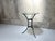 Metal Forest Green Metal Gueridon Garden Table, 1950s For Sale - Image 7 of 7