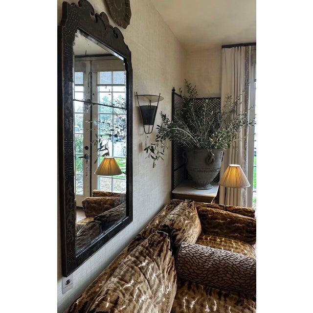 Fabulous pair of custom bolster pillows made exclusively for THE TASTEMAKER SHOPPE. Wrapped in a luxurious jacquard-velvet...