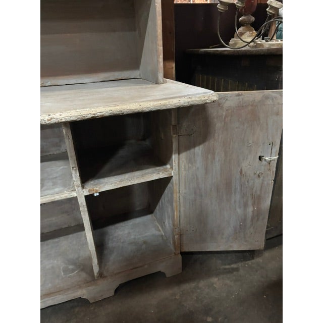 Early 19th Century Swedish Painted Skap Cabinet For Sale - Image 11 of 18