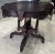 19th Century Victorian Carved and Stained Walnut Center Table For Sale - Image 4 of 9