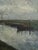 1952 Mid-Century Modern 'By the Waterbank' Vintage Swedish Expressive Landscape Oil Painting, Framed For Sale - Image 10 of 14