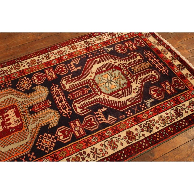 Middle Eastern Hand-Knotted Rug For Sale - Image 9 of 11