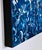 Blue Rising No.1 - 48x48 Large Textured Abstract Painting on Canvas, Blue Atmospheric Contemporary Art For Sale - Image 6 of 6